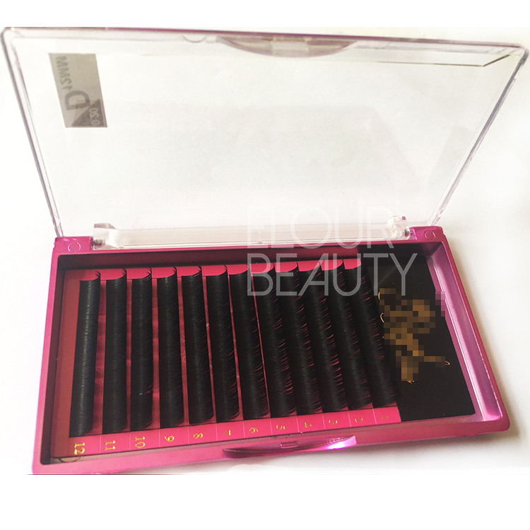 Top quality private label korean eyelash extensions EJ50